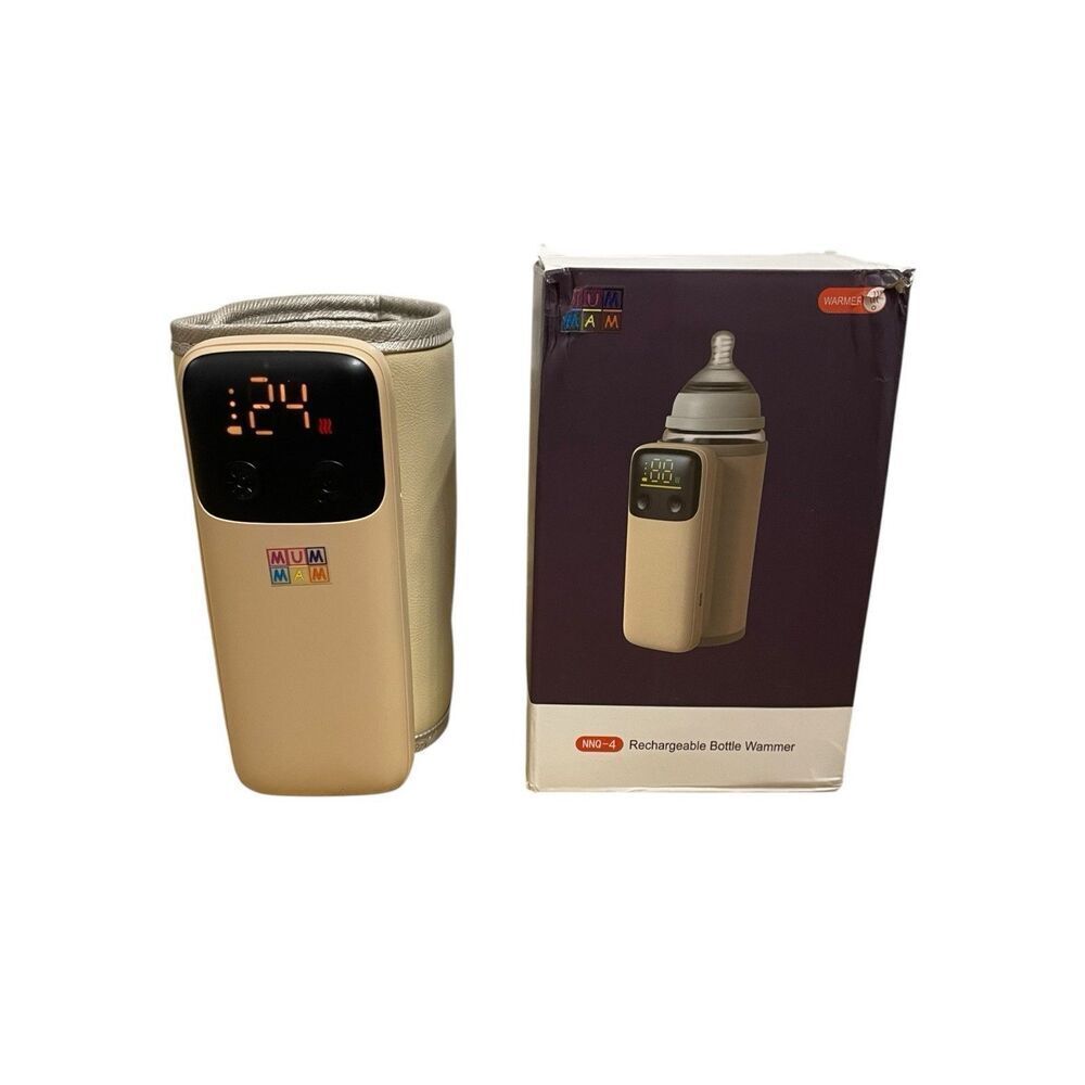 MUM MAM NNQ-4 Portable Rechargeable Baby Bottle Warmer Digital USB